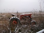 Dec 2009 Snow (24) Dec. 4 2009 Snow on the Tractor