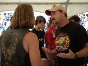 passionate witnesser at Sturgis