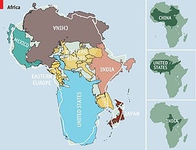 Africa is Big!