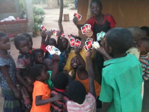 Uno: the card game that needs no language. An instant friendmaker.