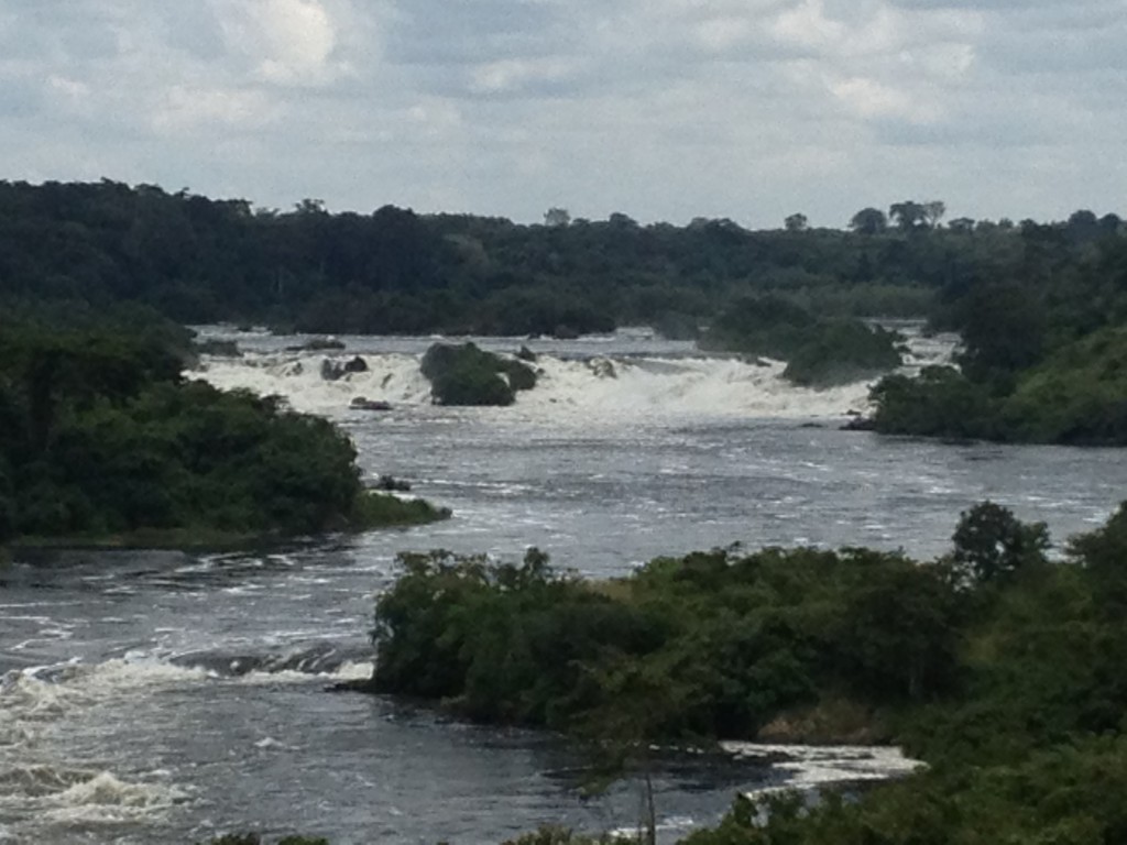 The Nile at Karuma Falls