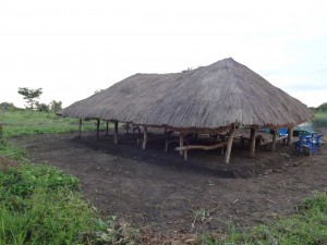 A Pole Barn Church in South Sudan. Jombu Baptist Church pastored by Charles Remo.