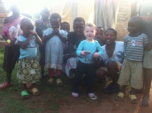 Emma Iles made many friends in Africa.