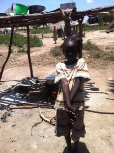 Refugee Girl Rhino Camp, Uganda