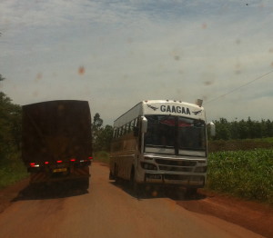 An aptly named "GaGaa" Bus