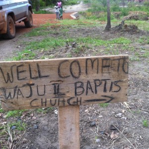 Waju 2 Baptist Church one of eight ongoing church plants in the camps