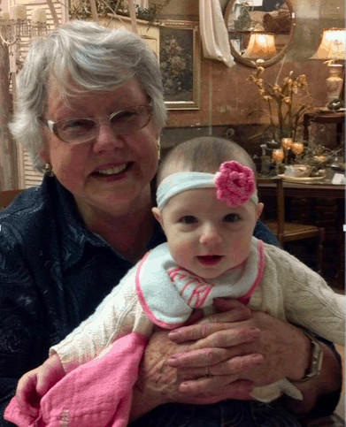 Mary Iles with her great granddaughter, Emma Iles.
