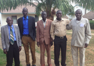 Bari, Nuer, Dinka, Latooka, and Kakwa Pastors. These men have worked together in spite of tribal aspect to SS Civil War.