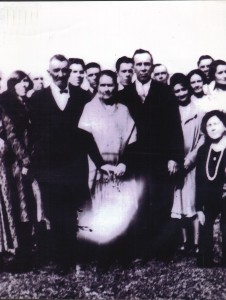 The name "William Iles" or "Billy Iles" goes back in my family for eight generations. The older couple in the photo are William and Addie Iles. "Uncle Billy and Aunt Ad" were my great great grandparents. The first William Iles came to western Louisiana in 1819 and received a Spanish Land Grant in what is now Beauregard Parish. I'm asking my family: any idea about the date of this photo?