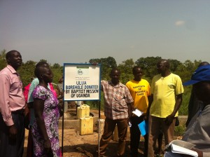 Borehole at Ulua 2 Camp