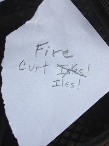 Fire Curt Iles