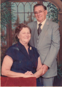 Herbert and Juanita Joyce Terry.  Circa 1980