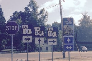 Myths and Legends Highway at Pitkin, La.