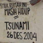 "This house belongs to Masha Hidup/ Tsunami 26 Des 2004   Banda Aceh, Indonesia