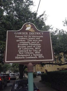 The Garden District is my favorite part of New Orleans.