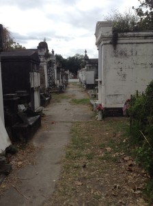 I thought about the old-timer's calling cemetery's "The City of the Dead."