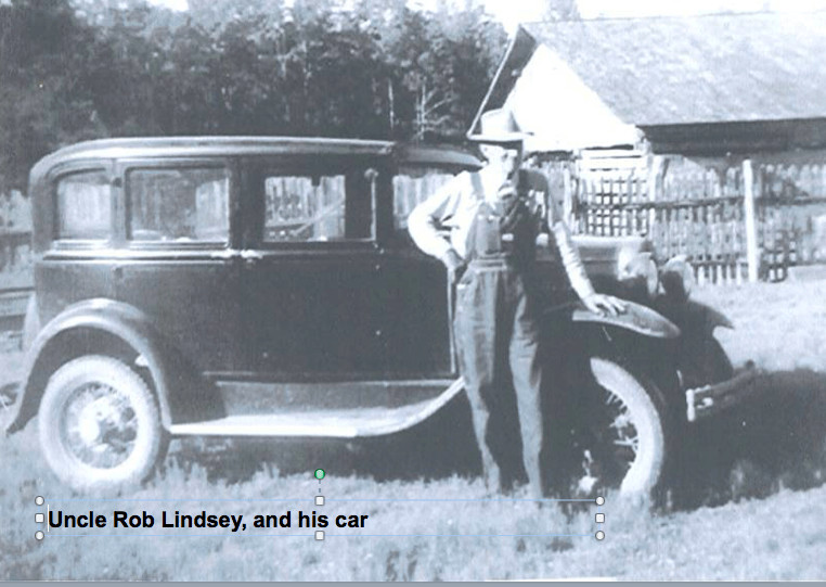 Rob Lindsey and his car