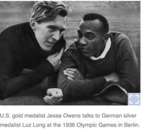 Jesse Owens and Luz Long