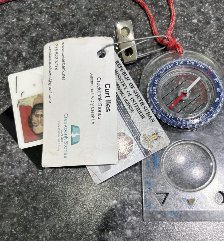 My compass lanyard.
